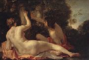 Caspar David Friedrich Angelica and Medoro oil painting artist